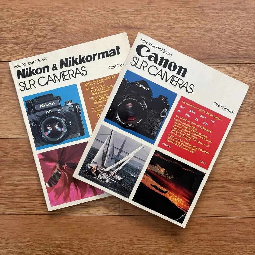 Canon SLR & Nikon/Nikkormat Cameras (How to Select and Use) By Carl Shipman